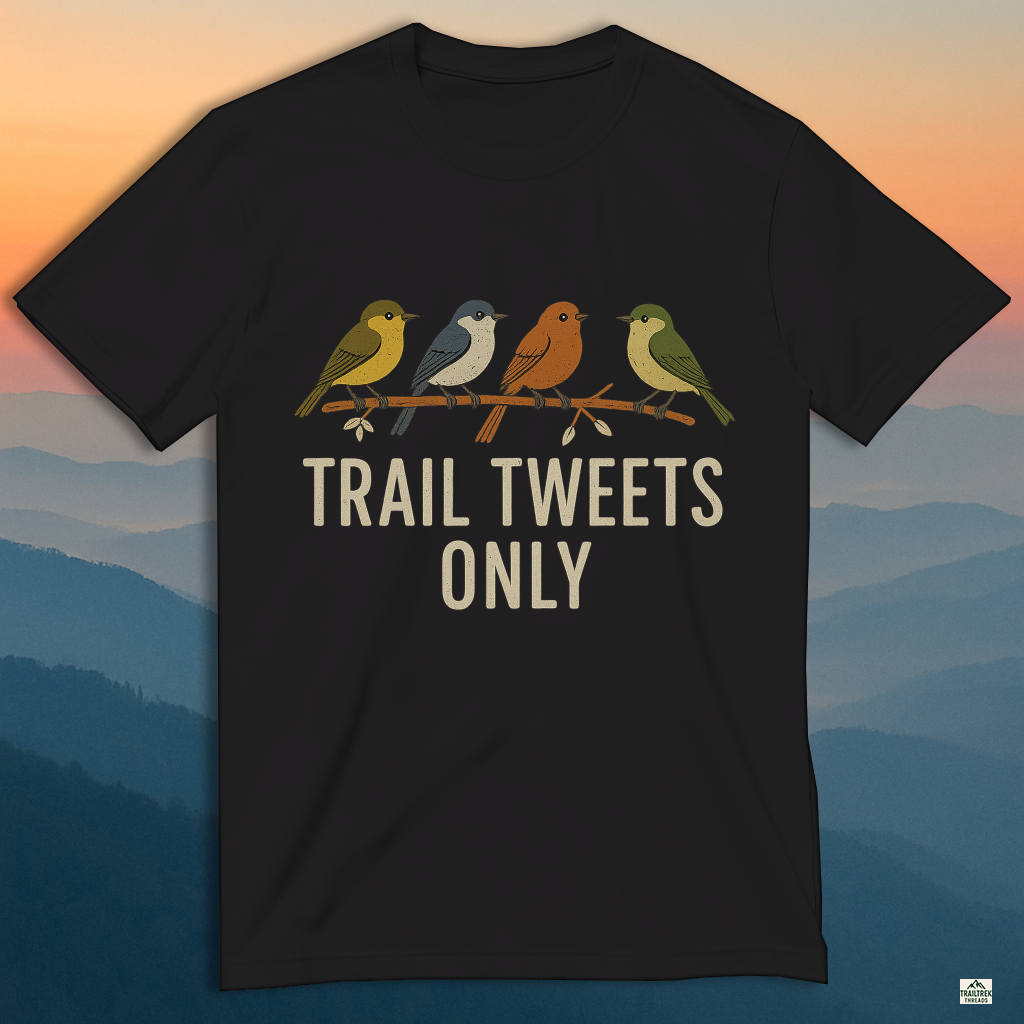 Bird Watching Trail Shirt – Spot, Smile, Repeat