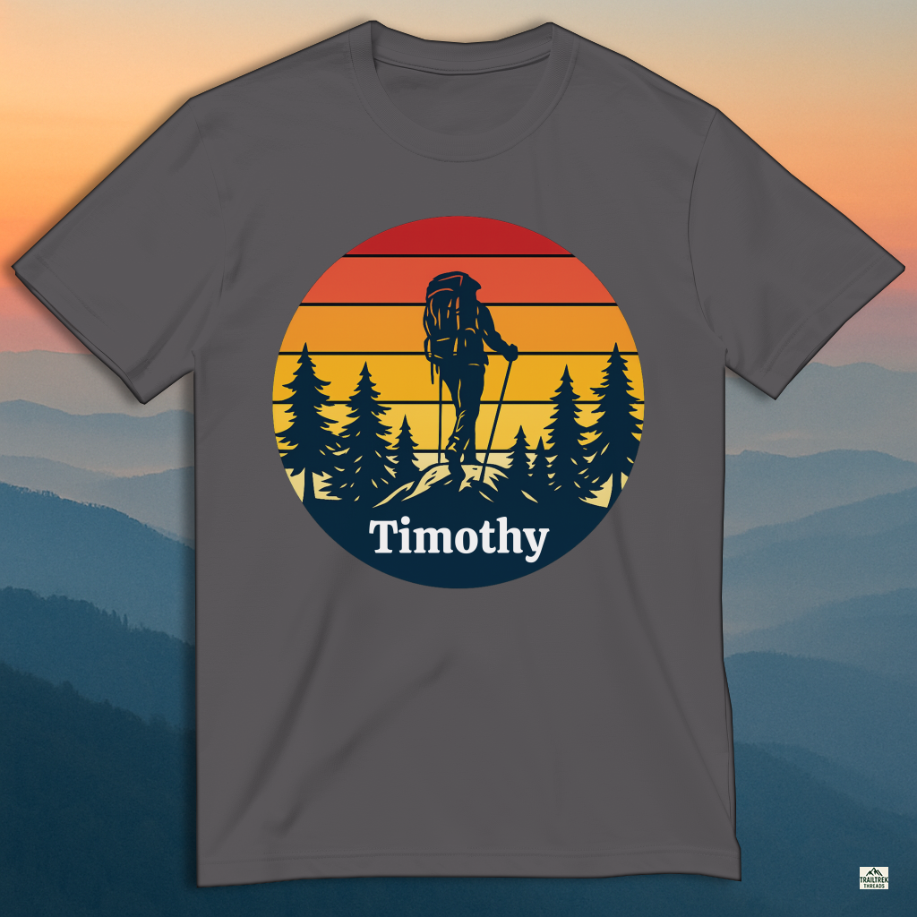 Michael's Summit Shirt – Custom Climb Achievement Tee