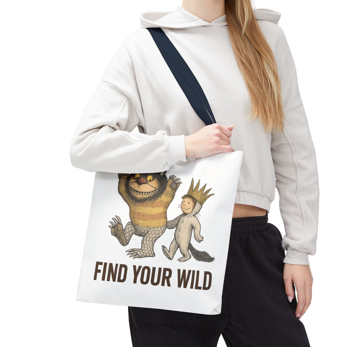 Find Your Wild Tote Bag — Waving Creature