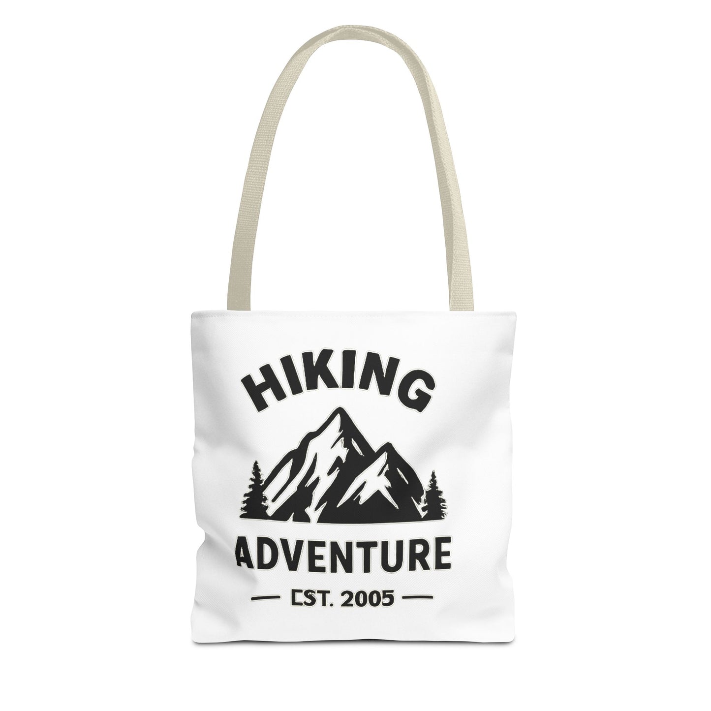 Hiking Adventure Badge Tote Bag — Mountain Est. 2005