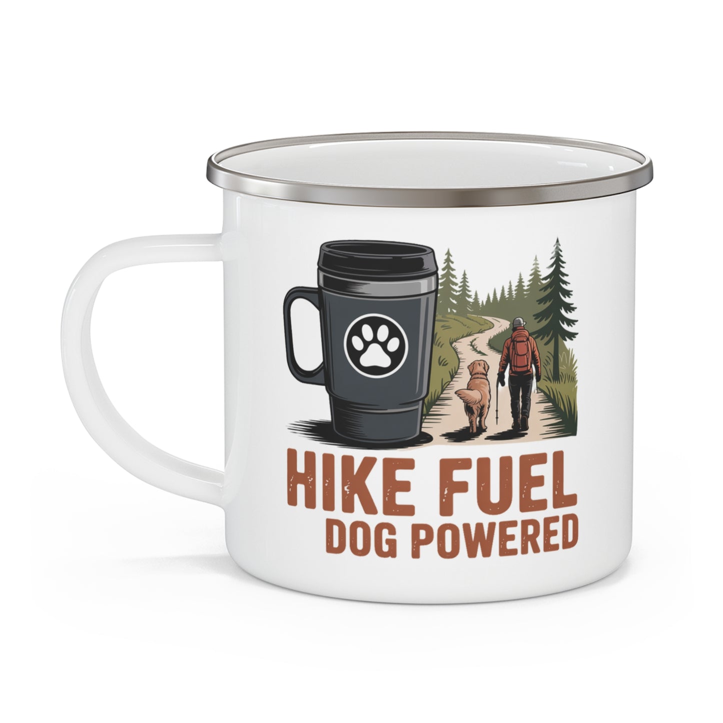 Comfort-fit Mug – Hike Fuel Dog Powered Gift Designed For The Outdoors