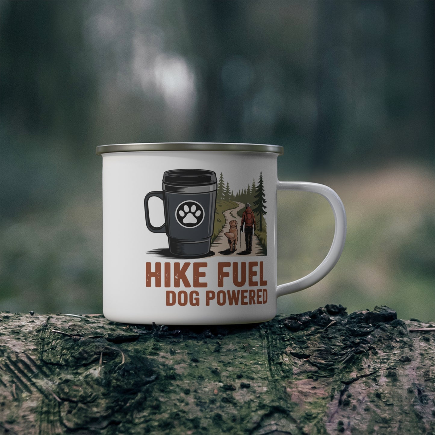 Comfort-fit Mug – Hike Fuel Dog Powered Gift Designed For The Outdoors
