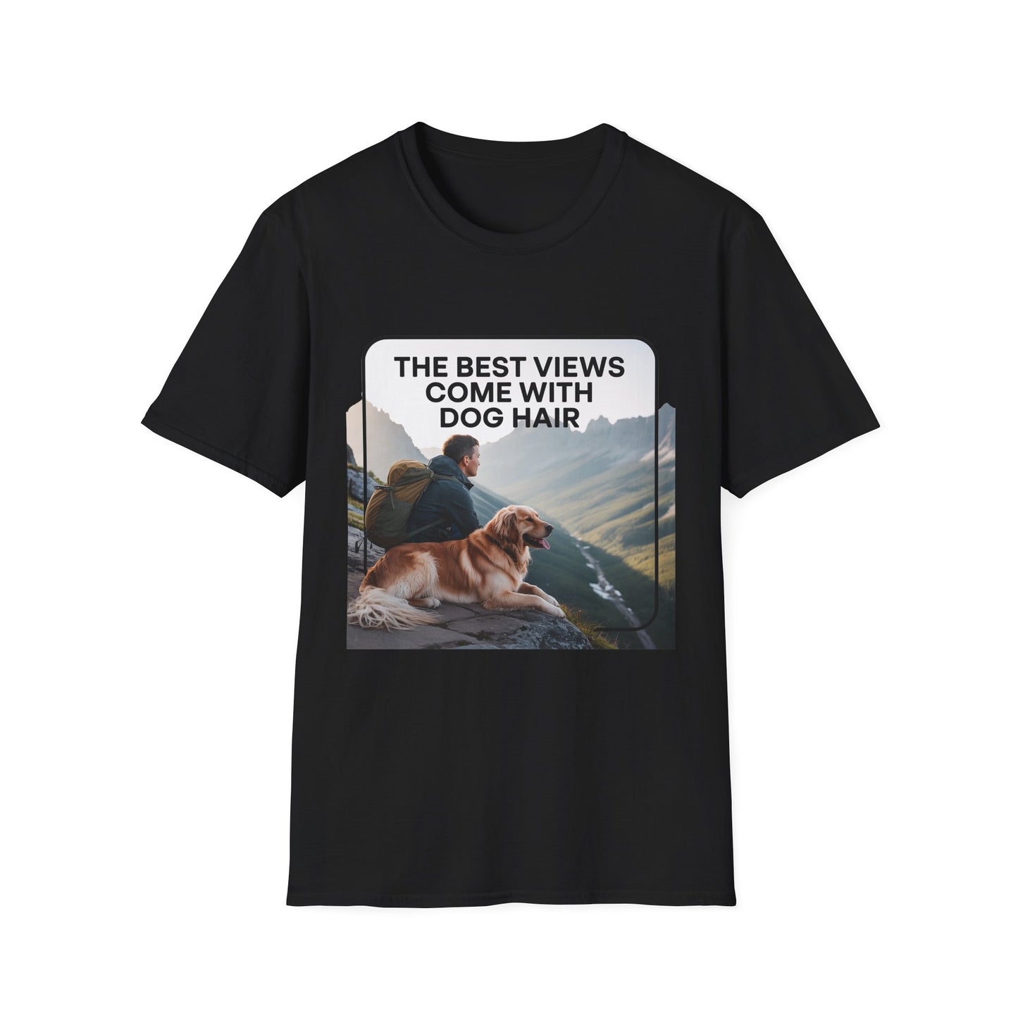 Explorer’s Choice T-shirt – The Best View Comes With Hair Gift Designed For The Outdoors