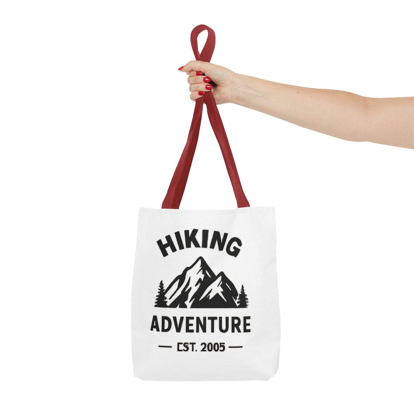Hiking Adventure Badge Tote Bag — Mountain Est. 2005