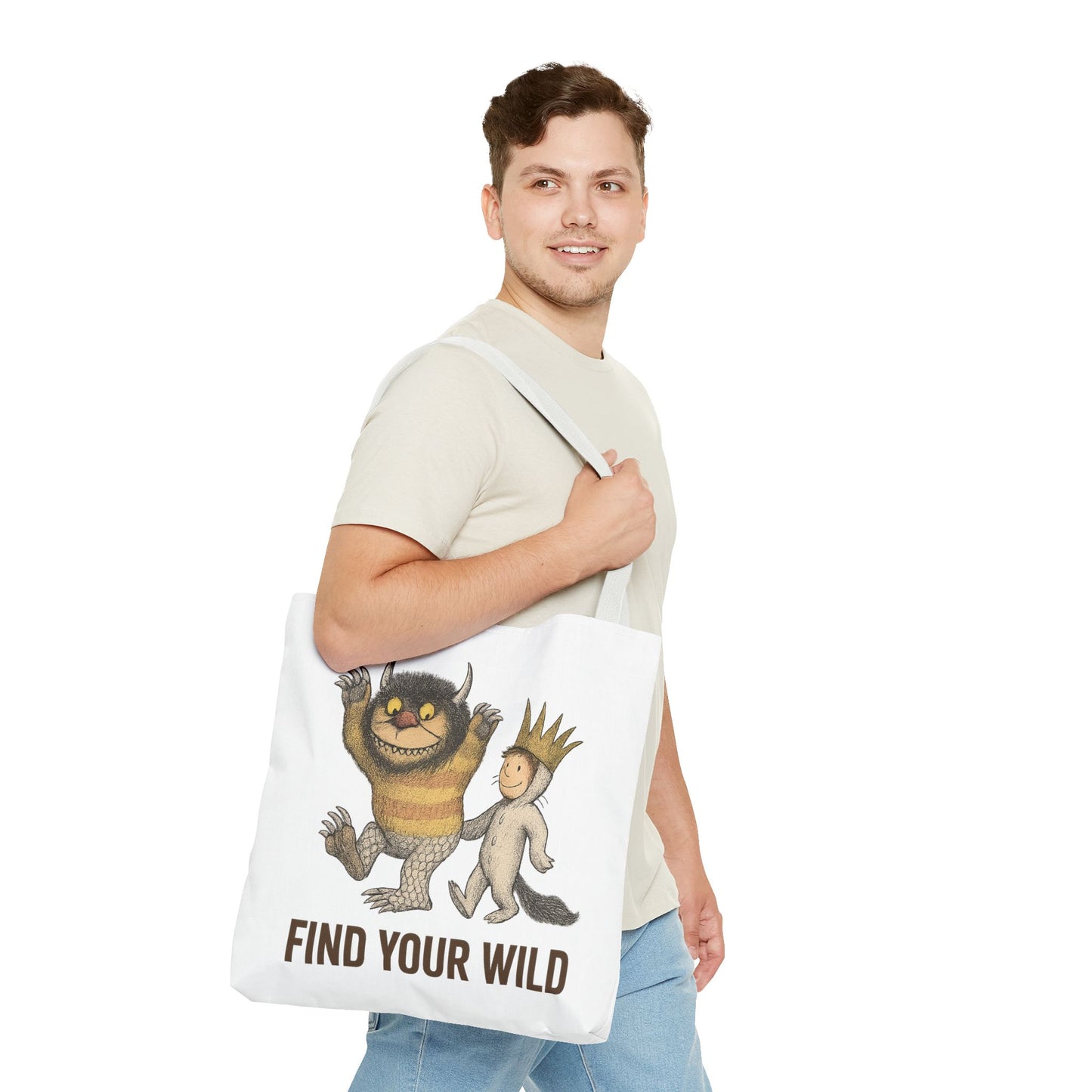 Find Your Wild Tote Bag — Waving Creature