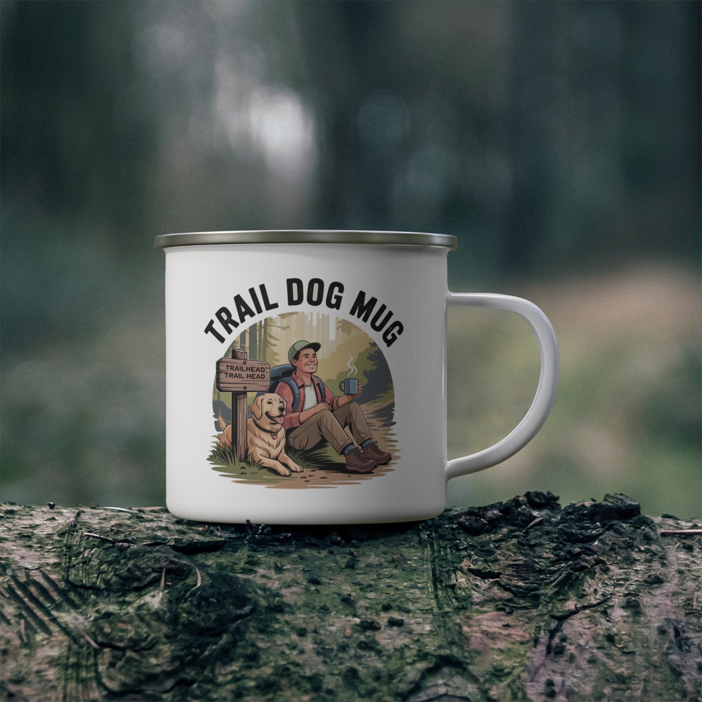Explorer’s Choice Mug – Trail Dog Mug Gift Designed For The Outdoors