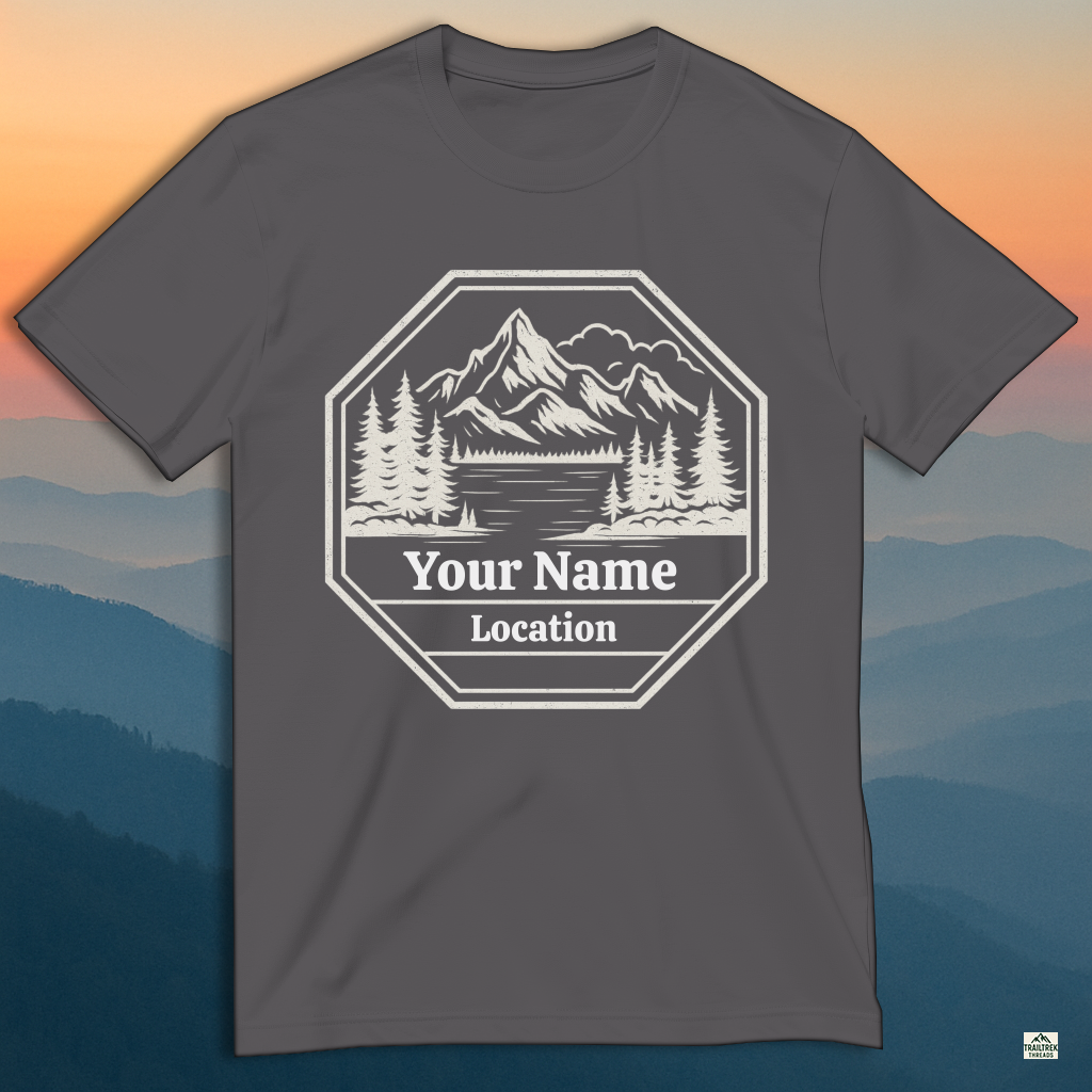 Memories Are Made While Hiking – Personalized T-Shirt