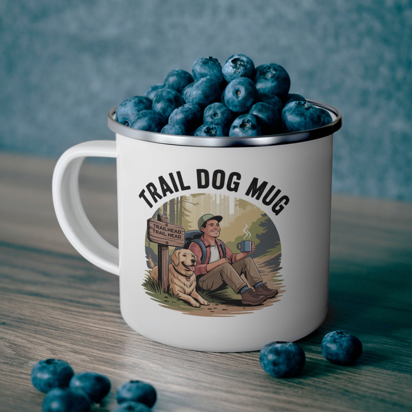 Explorer’s Choice Mug – Trail Dog Mug Gift Designed For The Outdoors