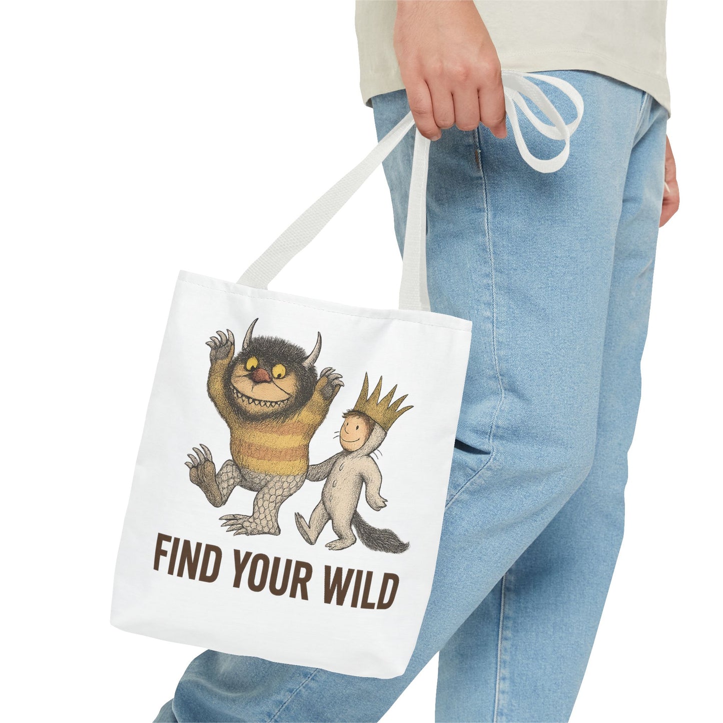 Find Your Wild Tote Bag — Waving Creature