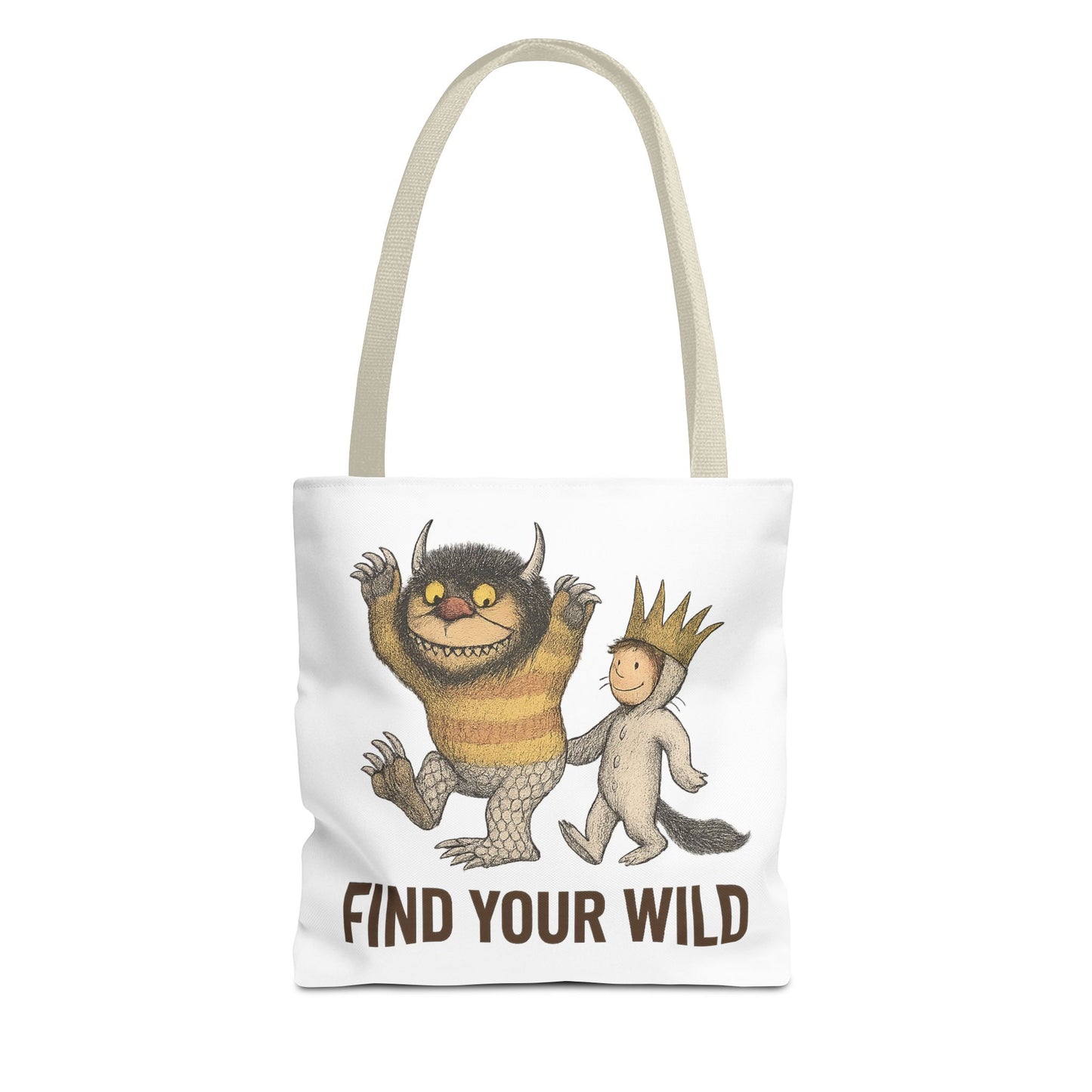 Find Your Wild Tote Bag — Waving Creature