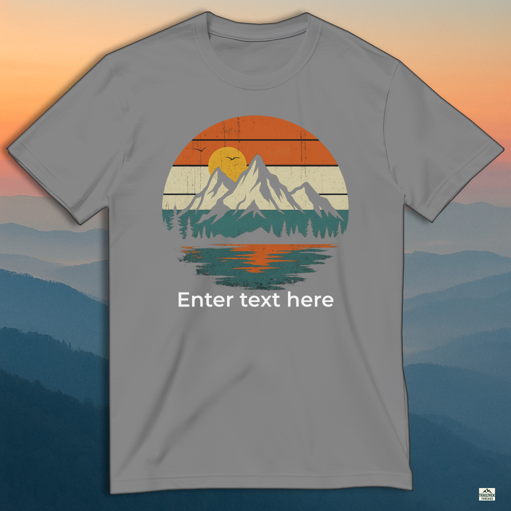 Hiking Makes Me Happy – Custom Wilderness Shirt