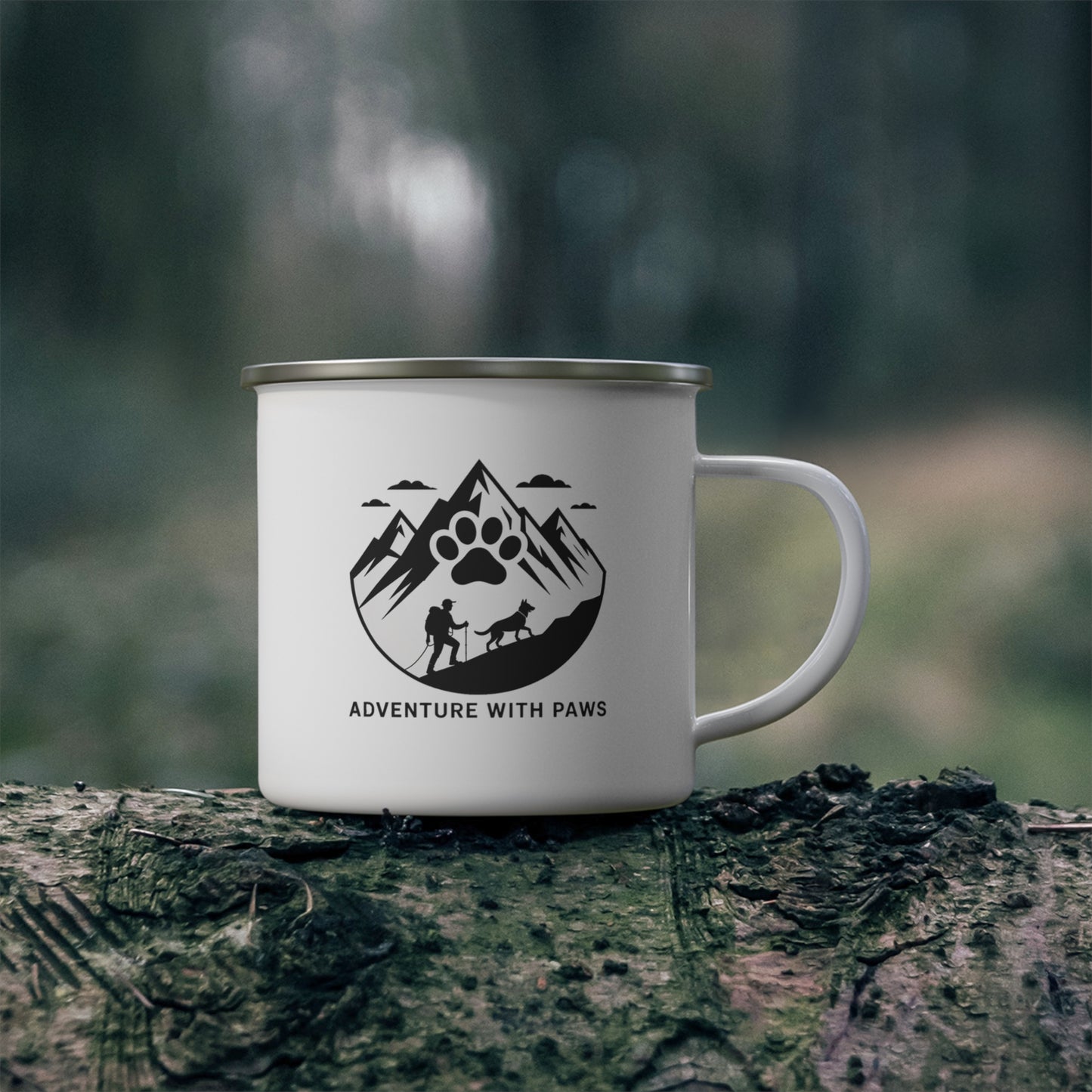 Lightweight Mug – Adventure With Paws Gift Designed For The Outdoors
