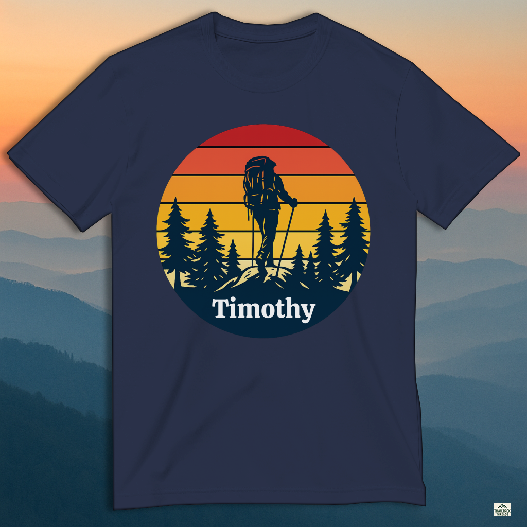 Michael's Summit Shirt – Custom Climb Achievement Tee
