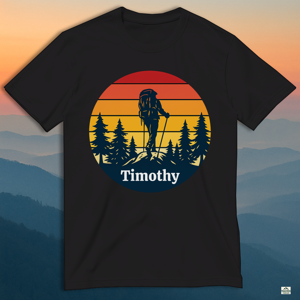 Michael's Summit Shirt – Custom Climb Achievement Tee