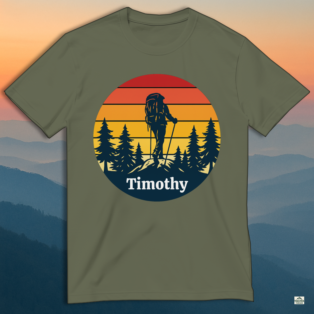 Michael's Summit Shirt – Custom Climb Achievement Tee