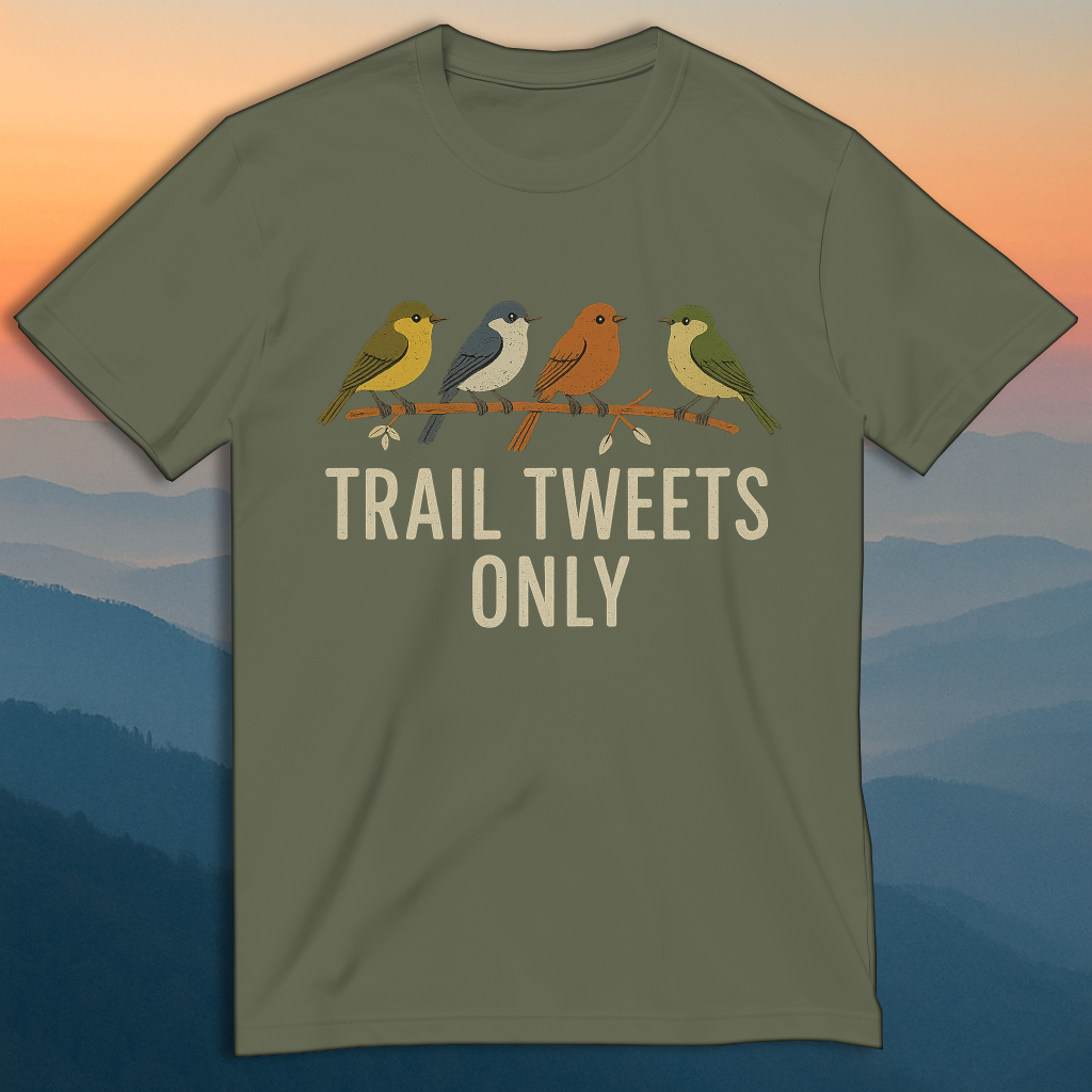 Bird Watching Trail Shirt – Spot, Smile, Repeat