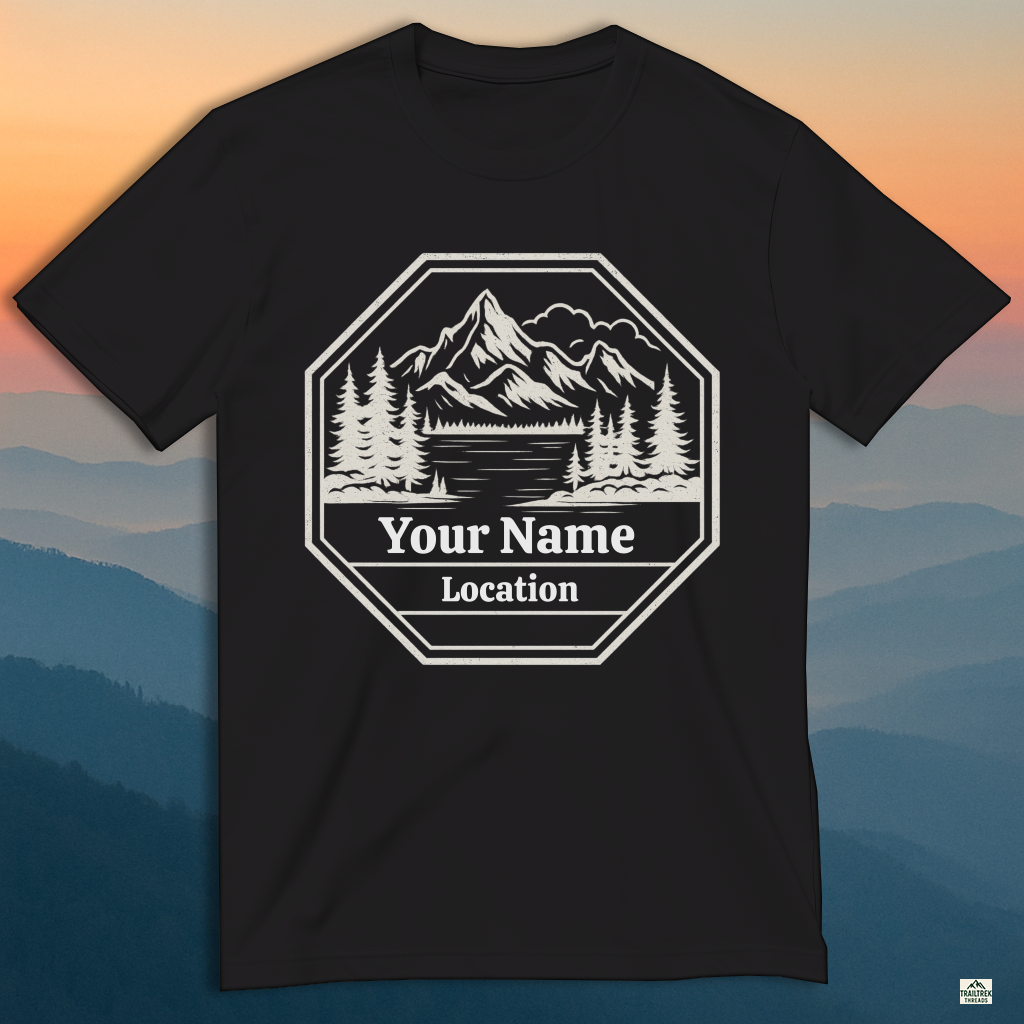 Memories Are Made While Hiking – Personalized T-Shirt