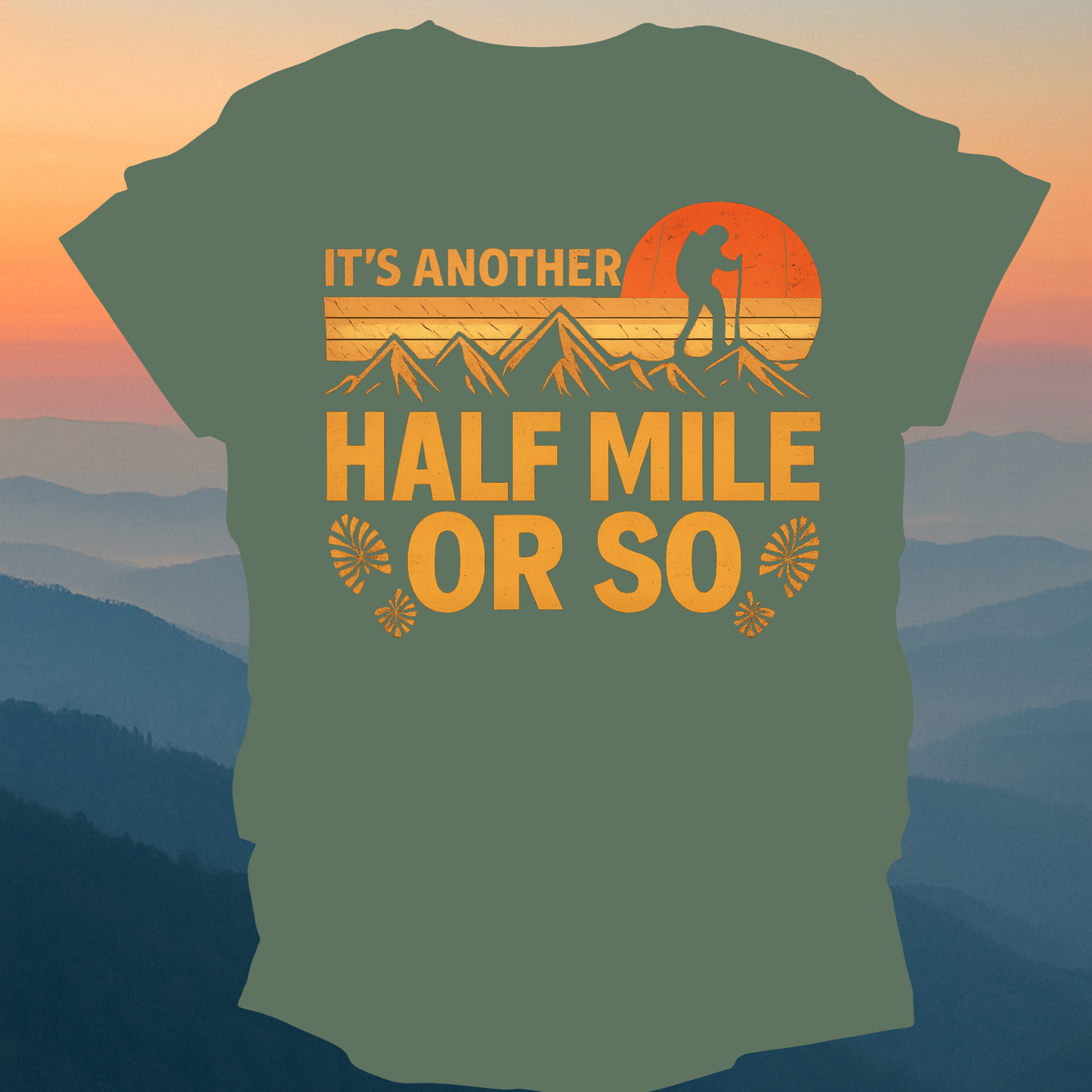 1 2 A Mile Hiking Shirt – For Wanderers at Heart