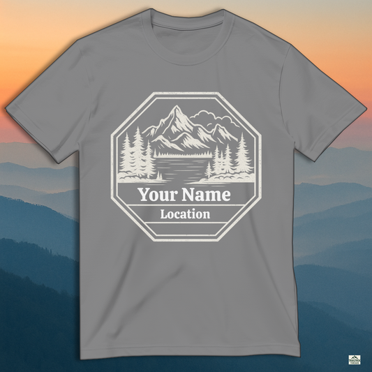 Memories Are Made While Hiking – Personalized T-Shirt