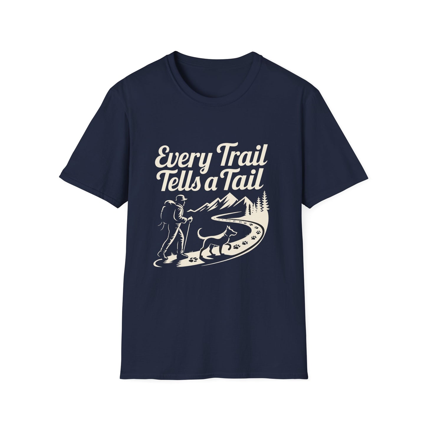 Lightweight T-shirt – Every Trail Tells A Tale Gift Designed For The Outdoors