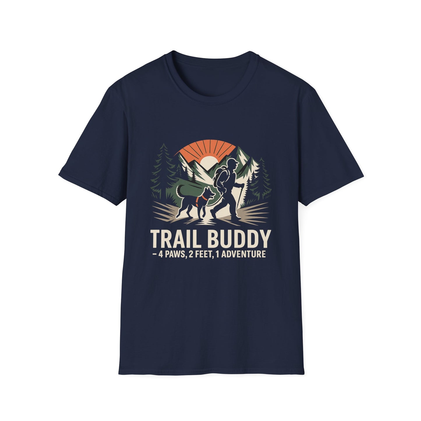 Outdoor Essential T-shirt – Trail Buddy Gift Designed For The Outdoors