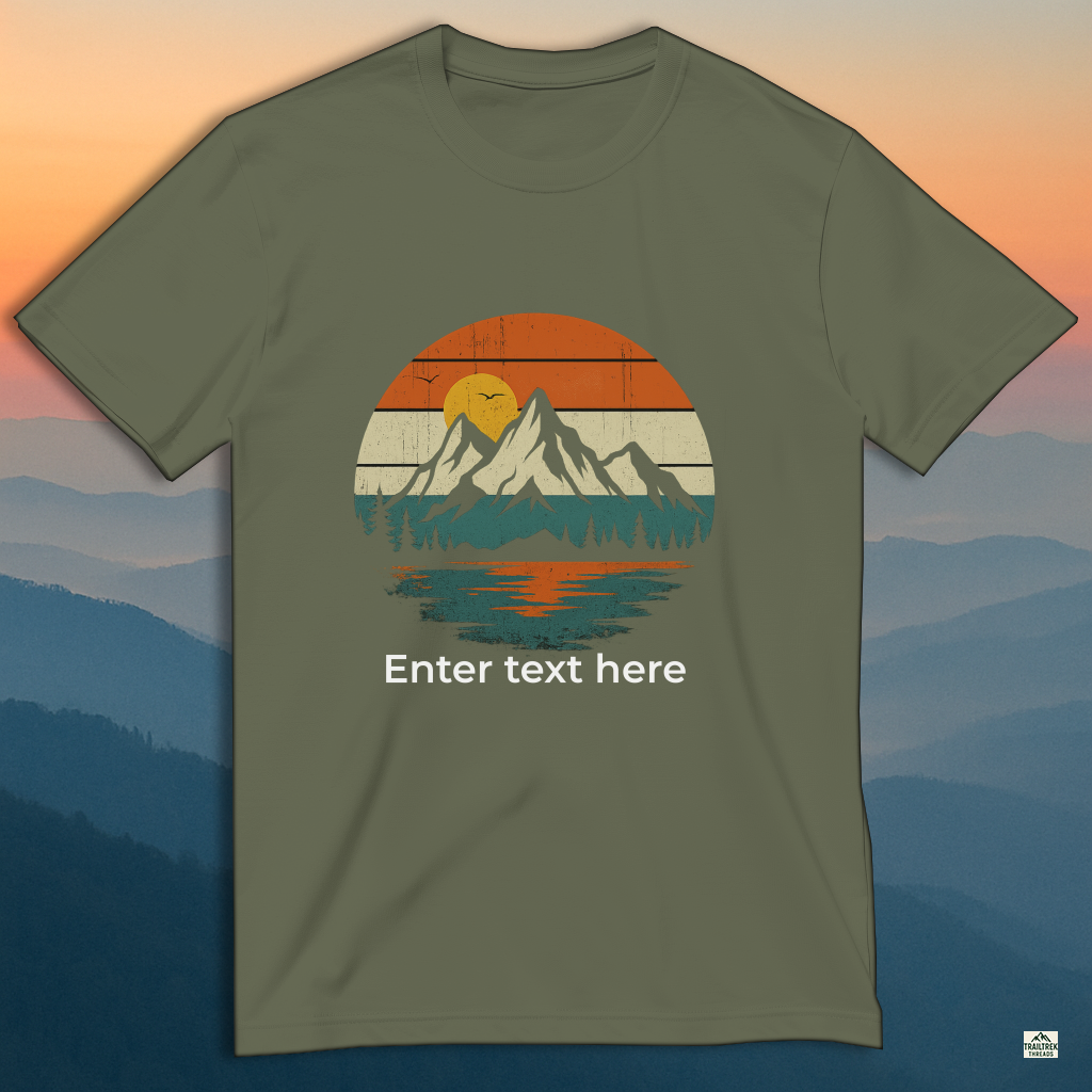 Trail Trek Legend – Personalized Crooked Path Shirt