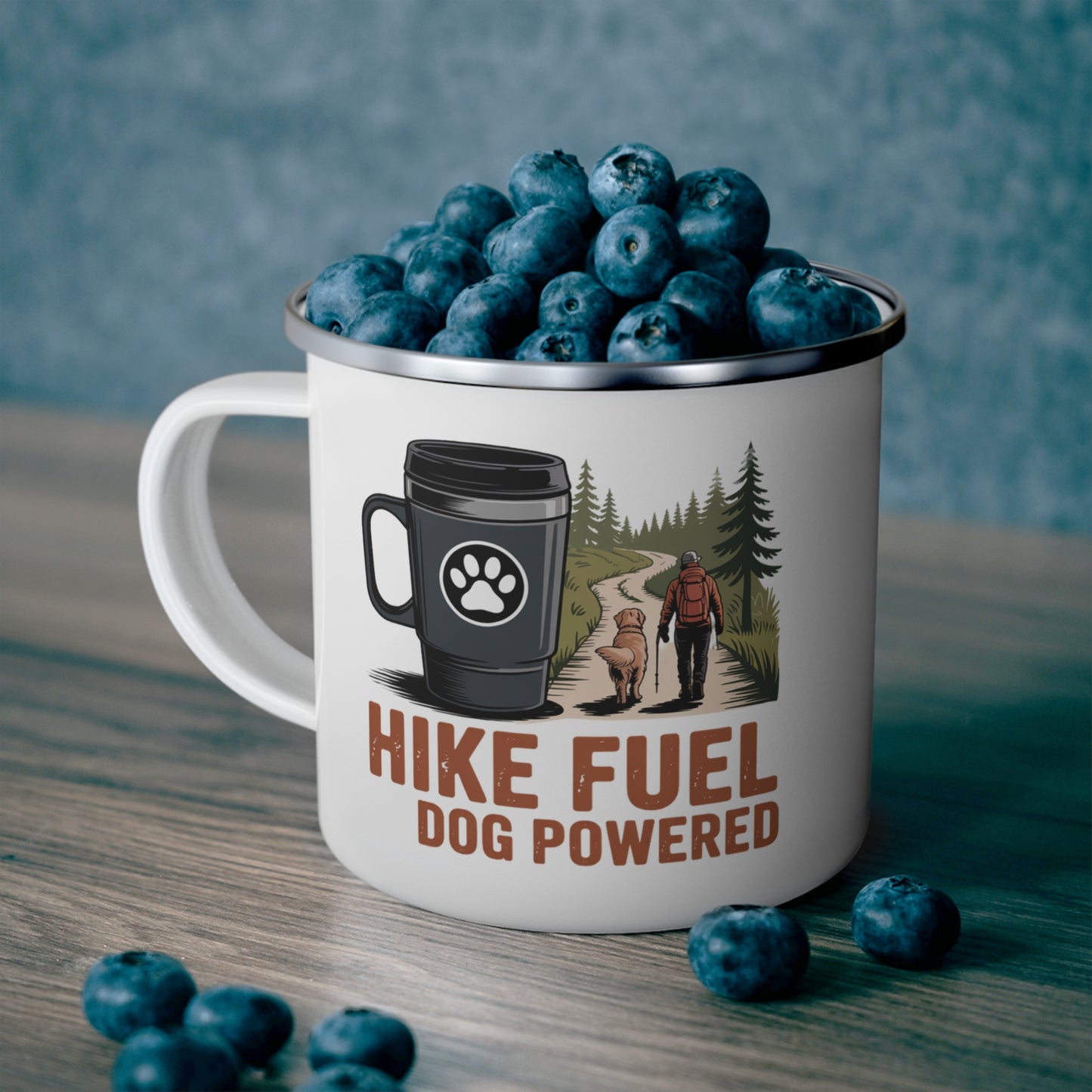 Comfort-fit Mug – Hike Fuel Dog Powered Gift Designed For The Outdoors