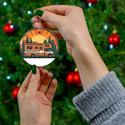 RV Adventure Ornament Christmas Ornament – Unique Holiday Decor