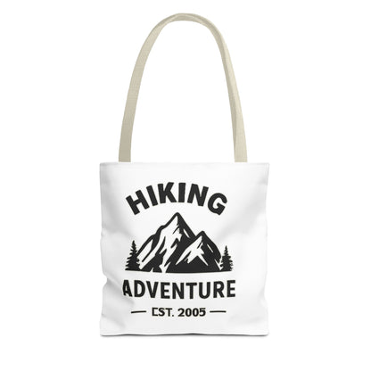 Hiking Adventure Badge Tote Bag — Mountain Est. 2005