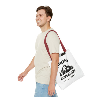 Hiking Adventure Badge Tote Bag — Mountain Est. 2005