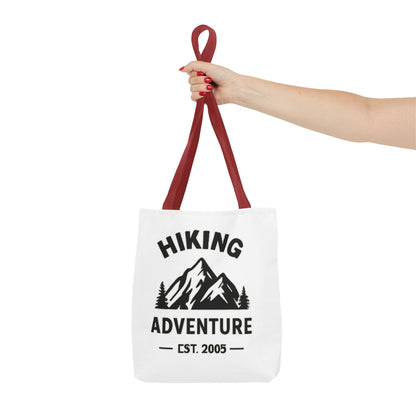 Hiking Adventure Badge Tote Bag — Mountain Est. 2005