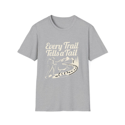 Lightweight T-shirt – Every Trail Tells A Tale Gift Designed For The Outdoors