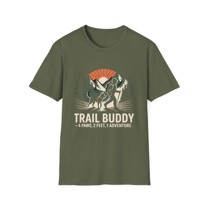 Outdoor Essential T-shirt – Trail Buddy Gift Designed For The Outdoors