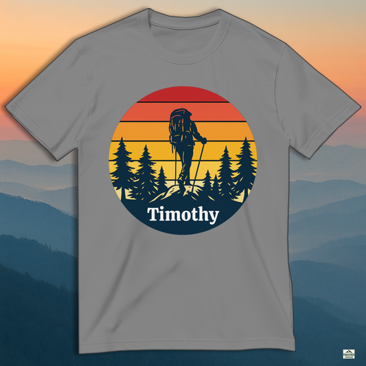 Michael's Summit Shirt – Custom Climb Achievement Tee