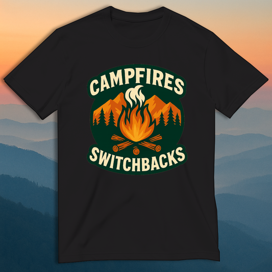 Mountain Adventure Tee – For Campfire Evenings