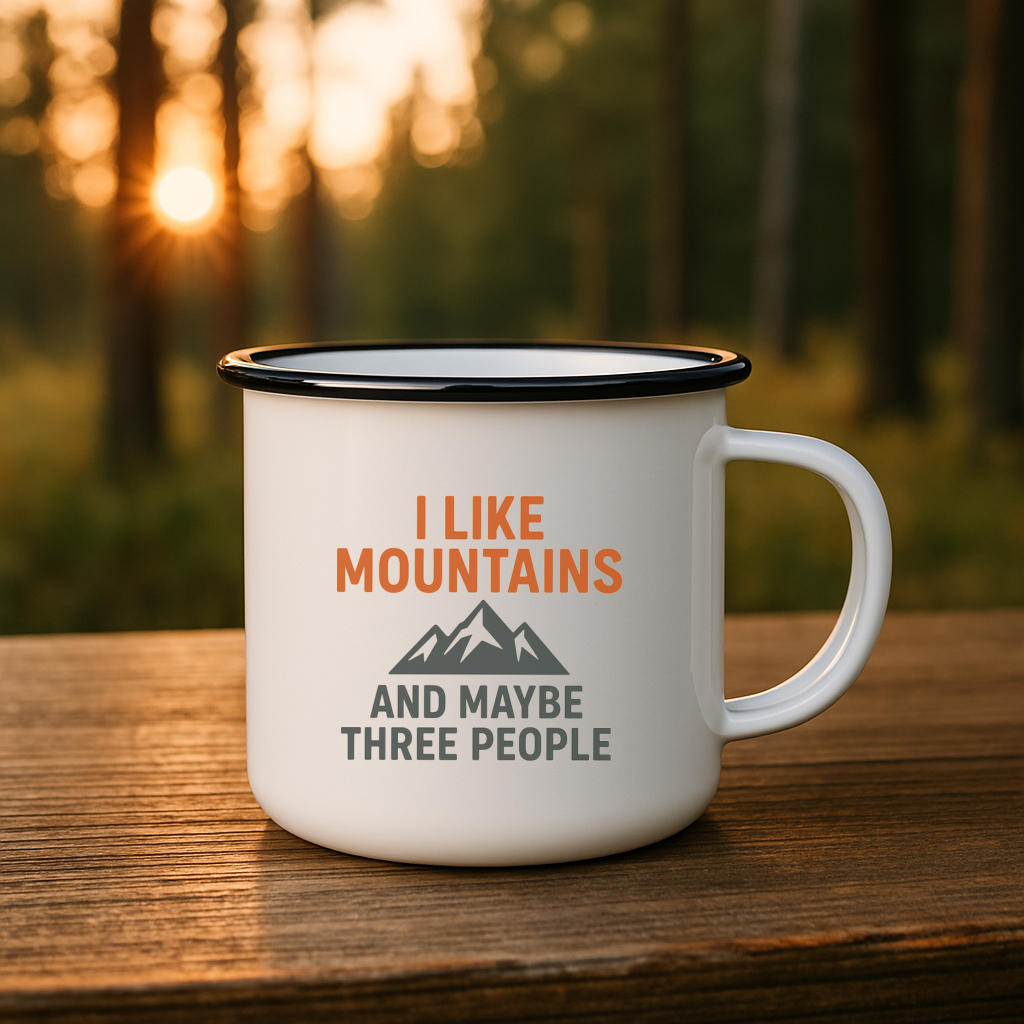 Mountains, Mugs & Minimal People – The Only Three Things I Like